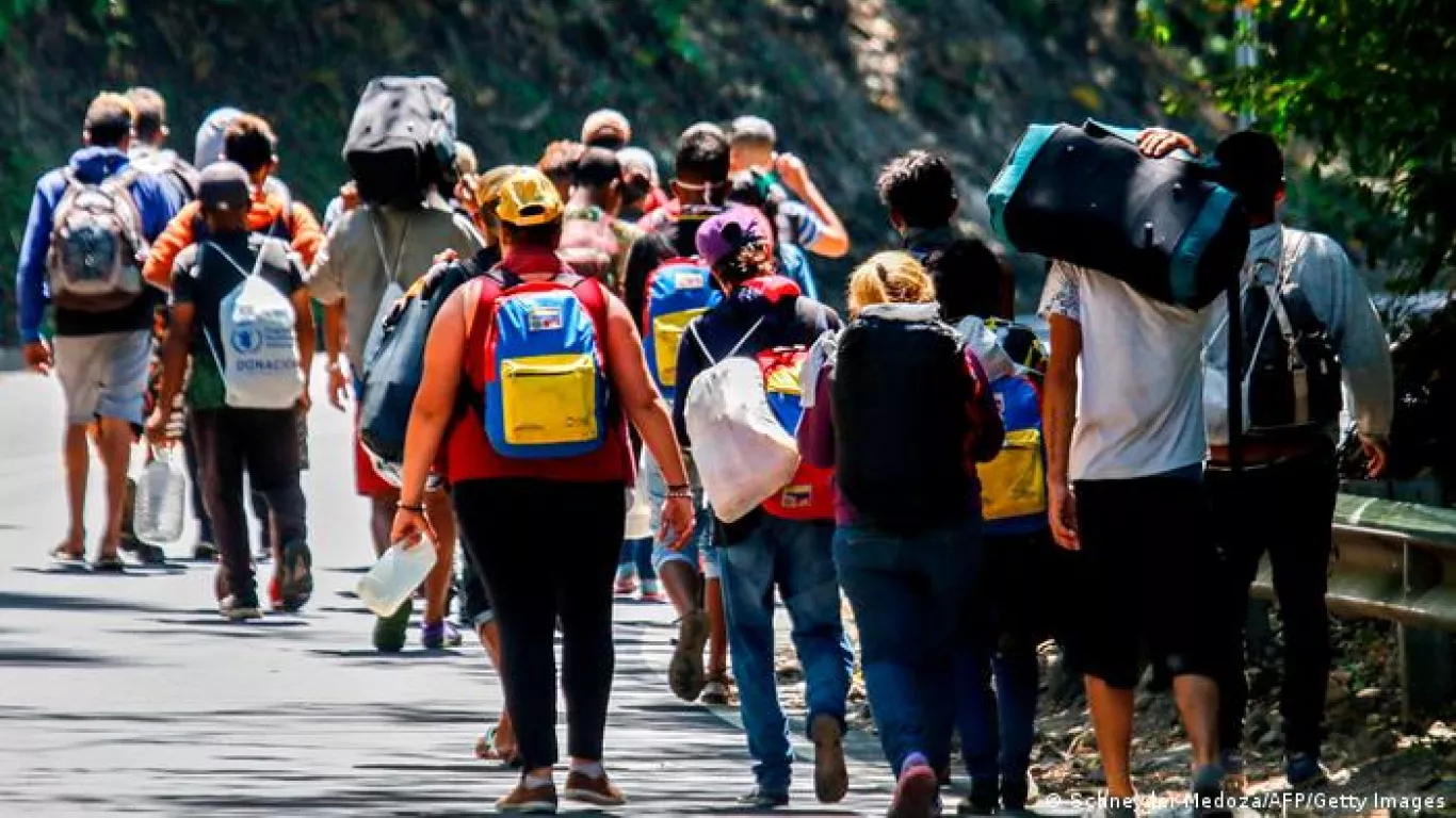 MIGRANTES VENEZOLANOS 