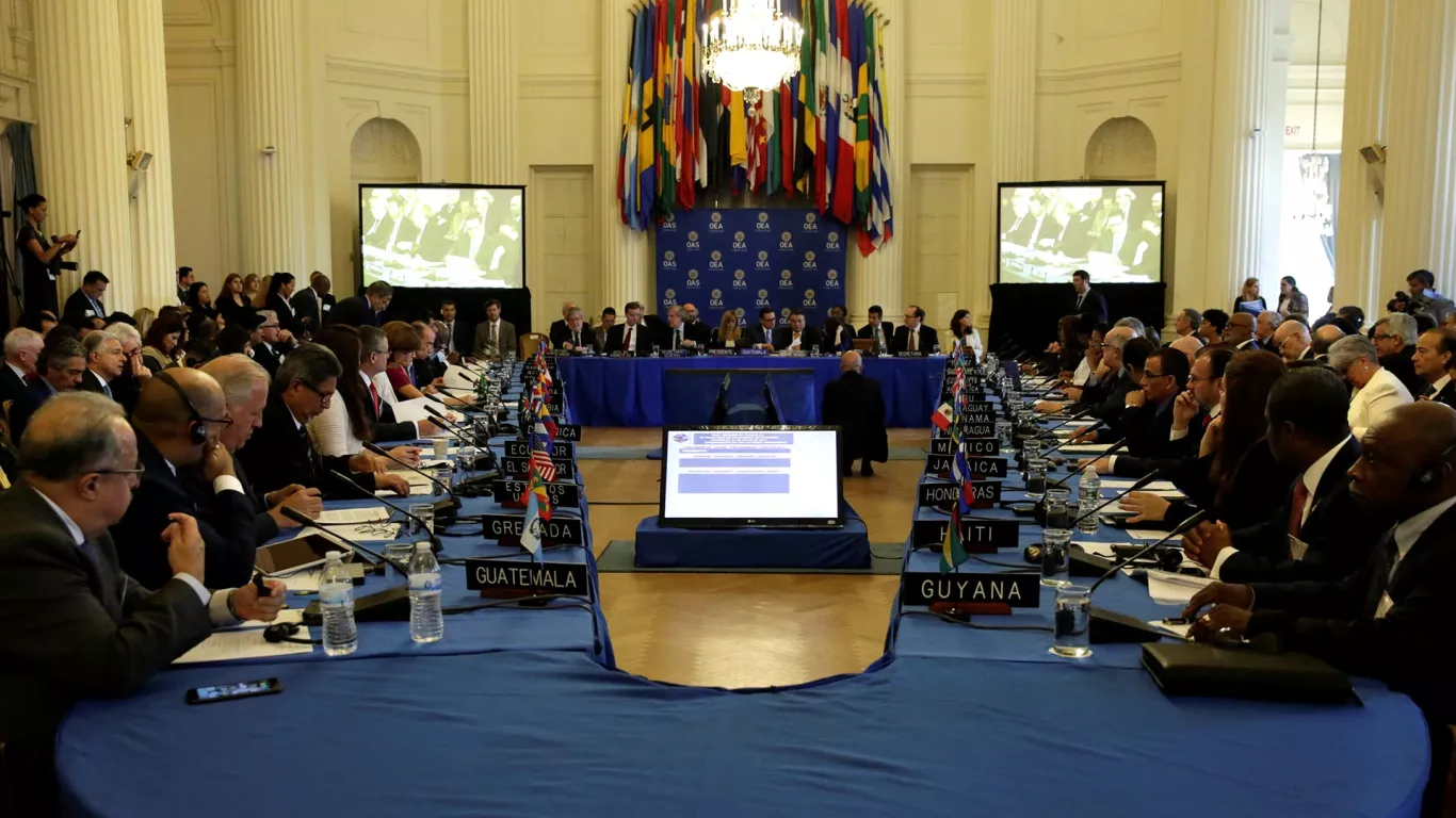 REUNIÓN DE LA OEA