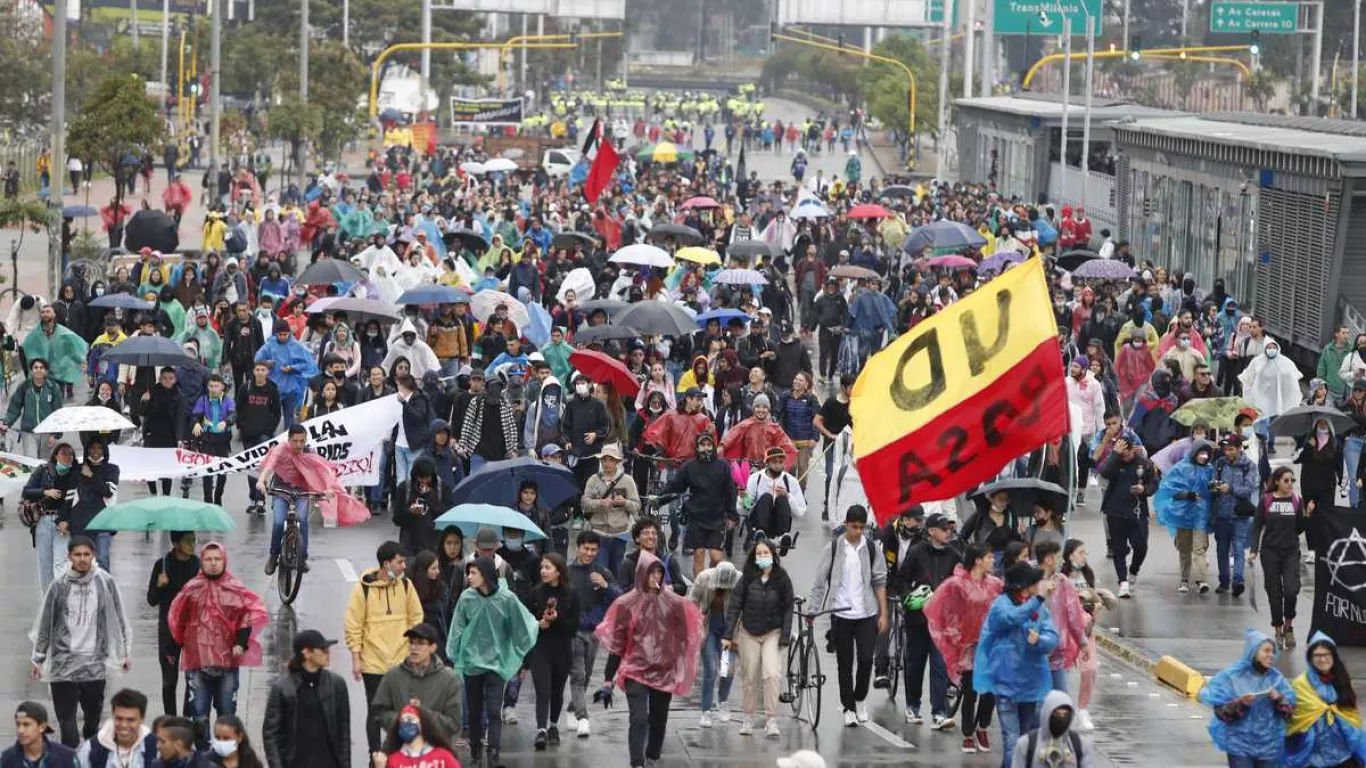 Marchas en contra Gobierno Petro