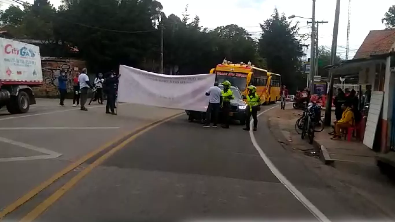 Protestas La Calera