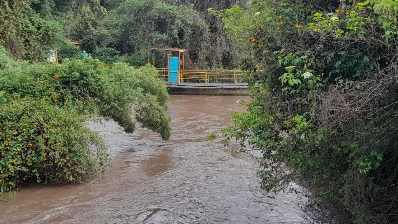 AUMENTA NIVEL DEL RÍO BOGOTÁ