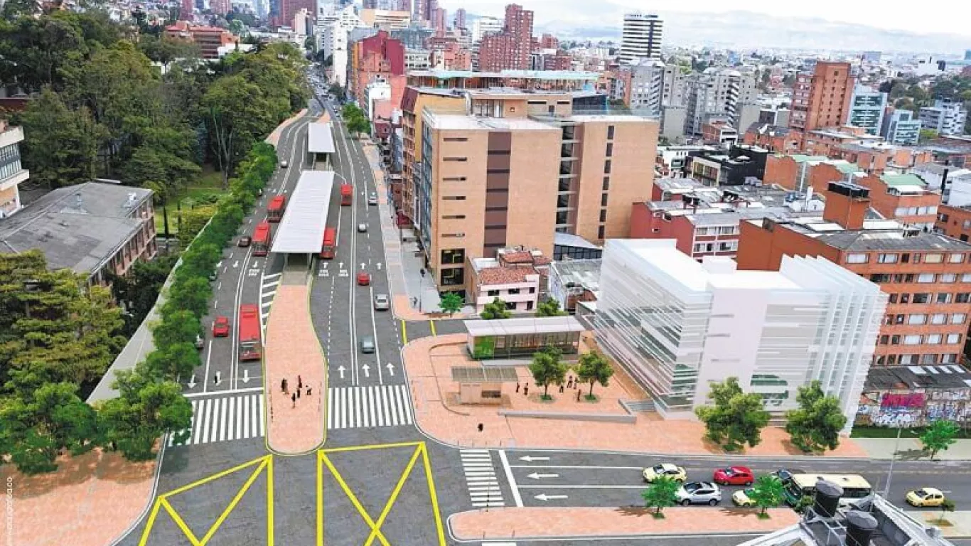 Corredor verde en la séptima