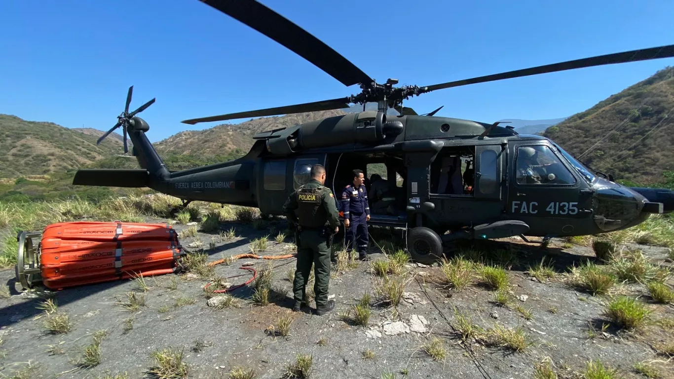 Helicóptero de la fuerza aérea