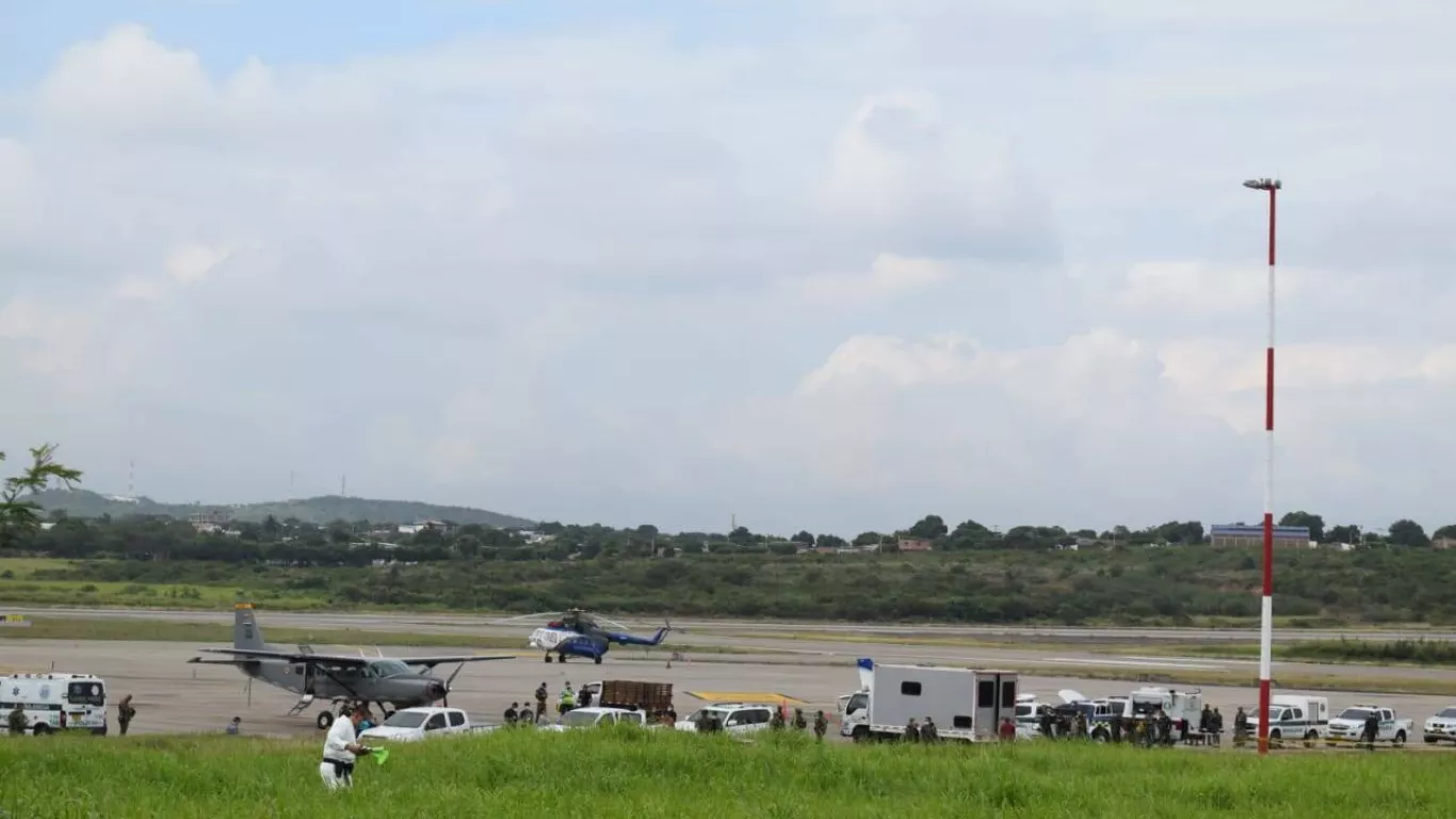 ATENTADO AEROPUERTO CÚCUTA