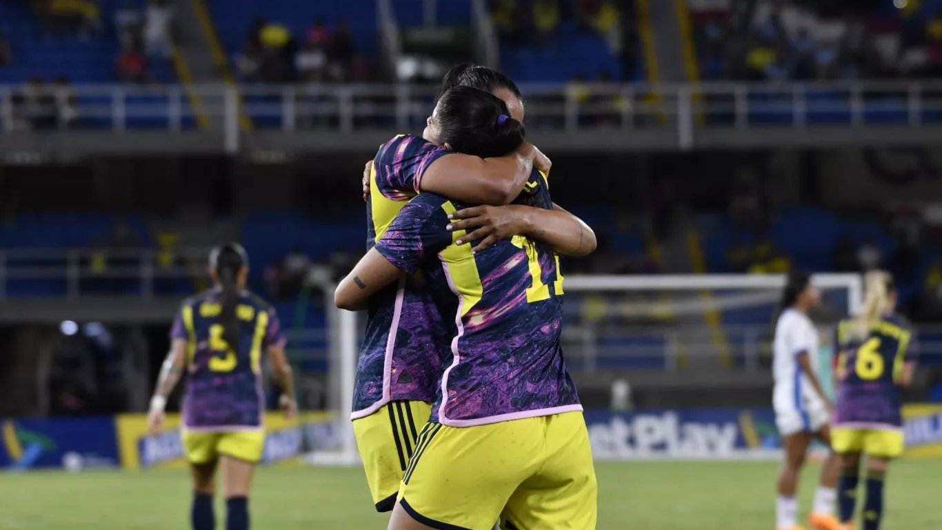 JUGADORAS SELECCIÓN COLOMBIA