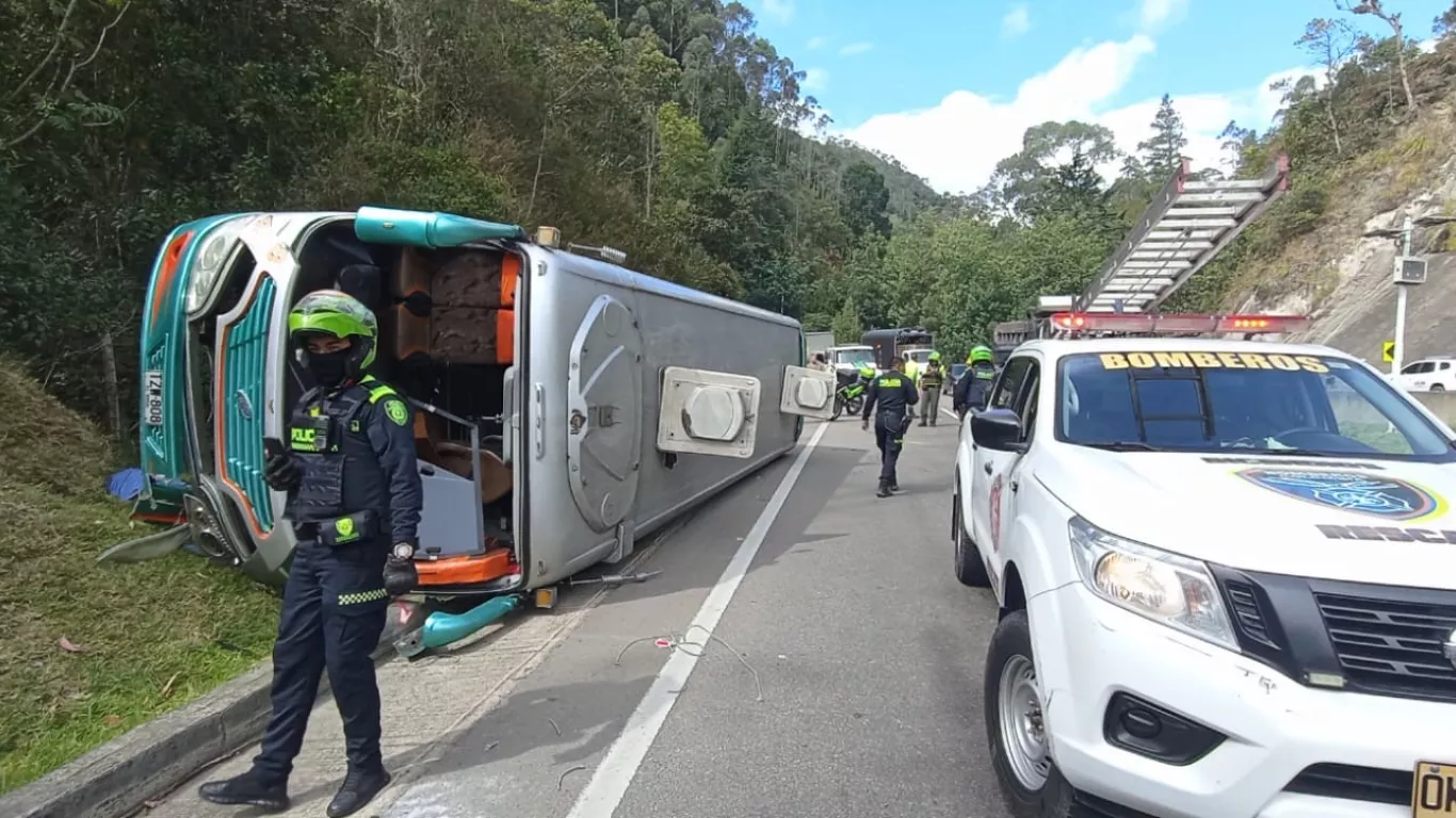 ACCIDENTE BOGOTÁ LA VEGA