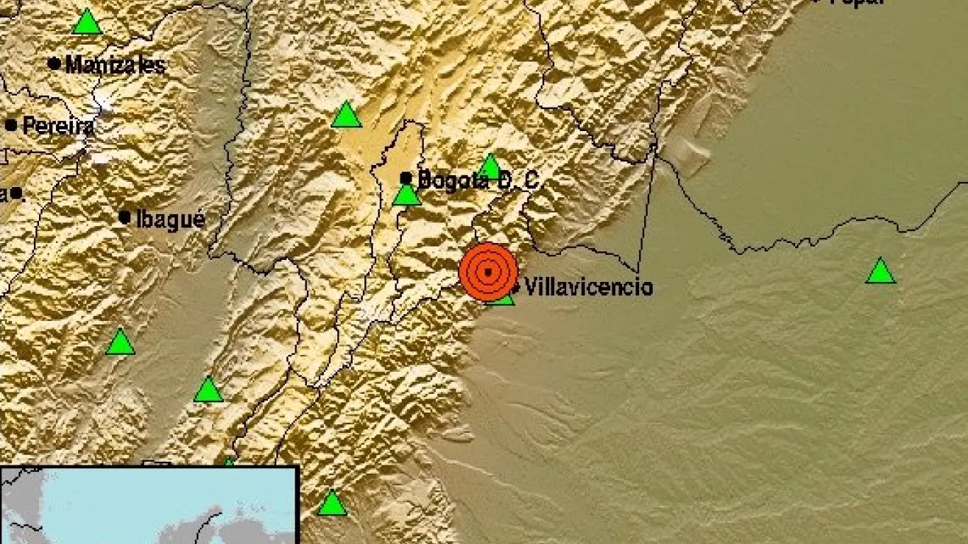 SISMO DE 5.6 COLOMBIA