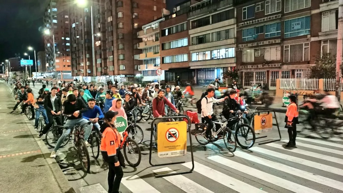 CICLOVÍA NOCTURNA 14 DE DIC