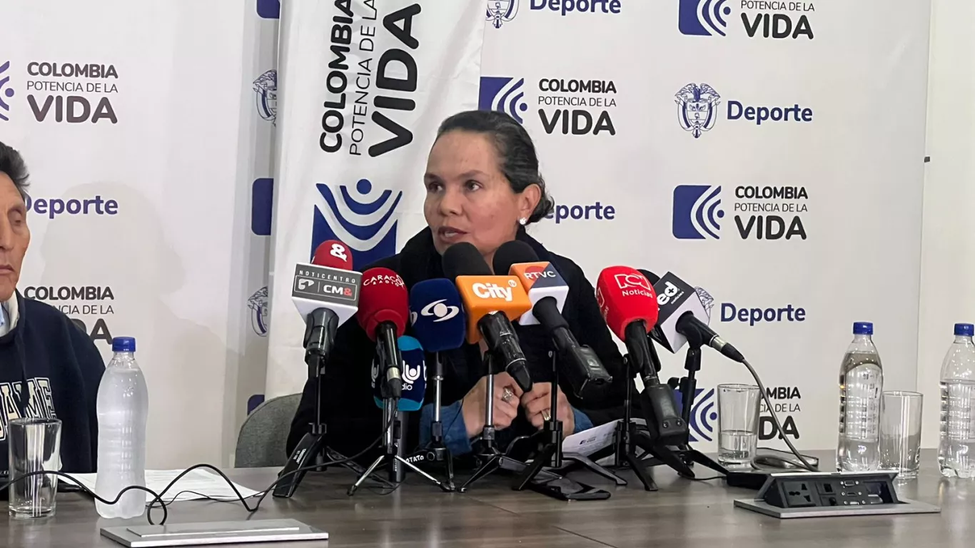 MINISTRA DEL DEPORTE 3 ENERO