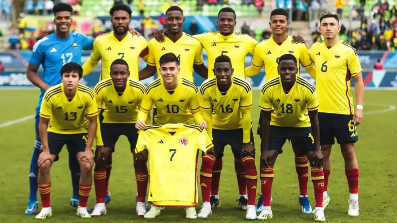 SELECCIÓN COLOMBIA SUB 23 29 DE ENERO