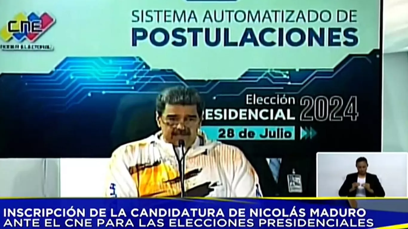 Maduro candidatura