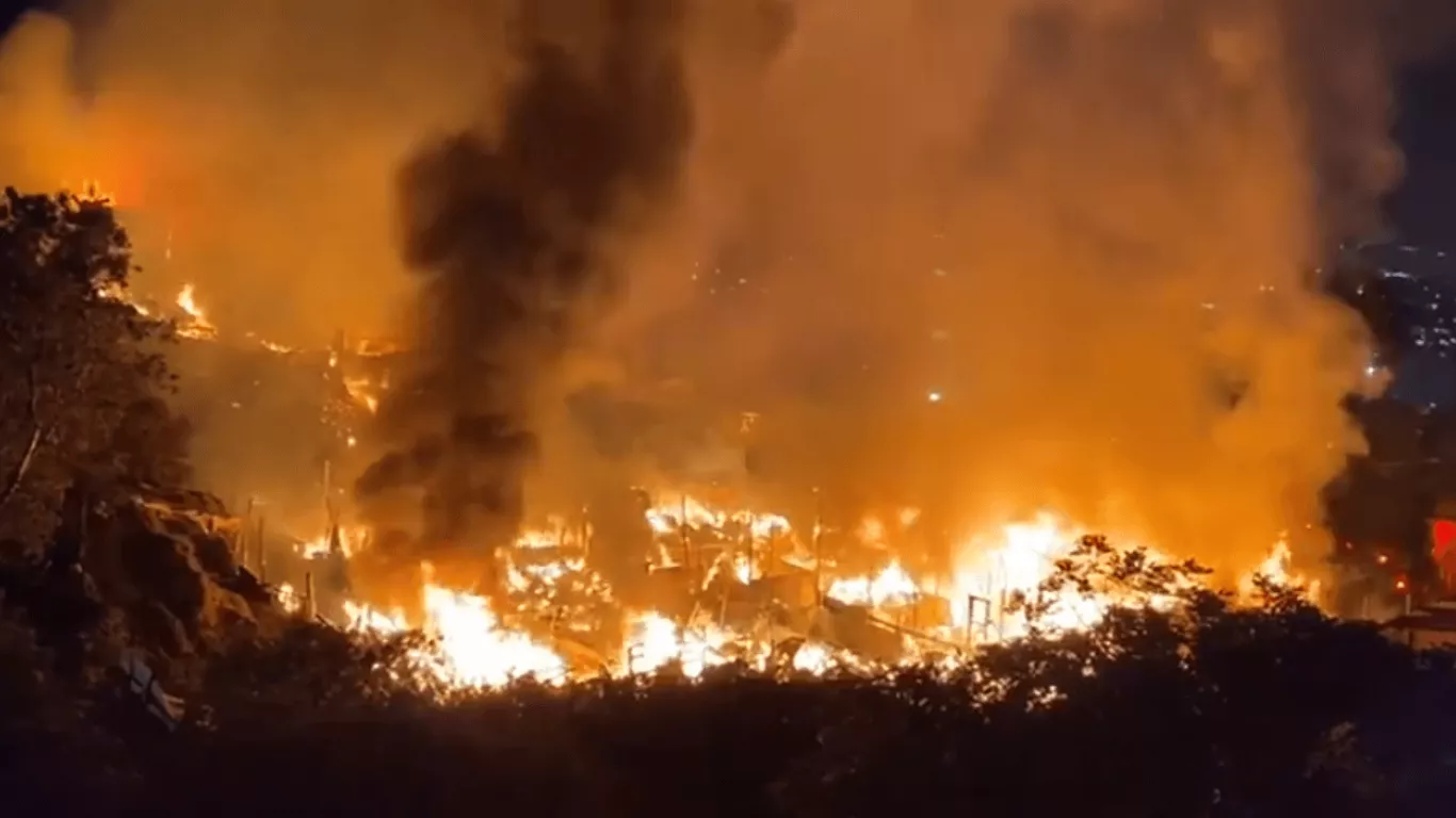 incendio 8 de marzo