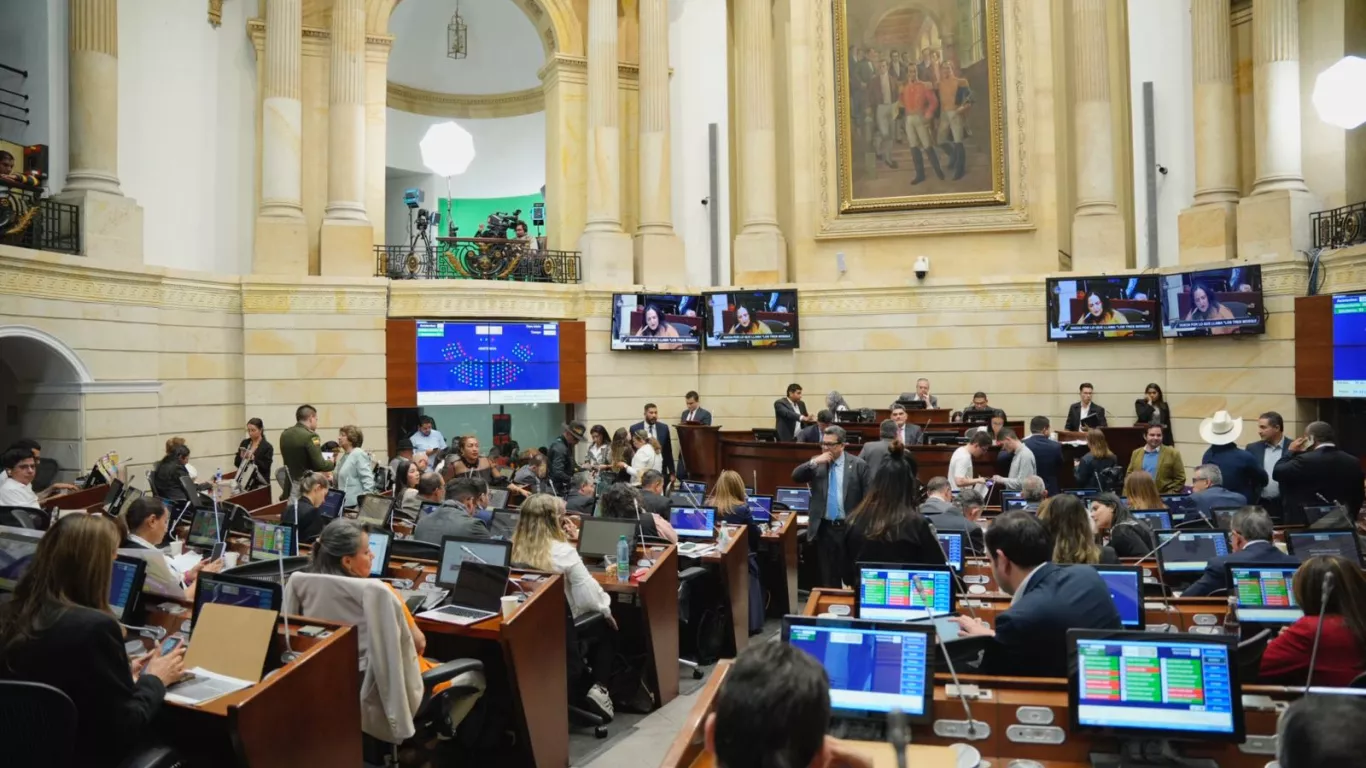 Votación pensional senado