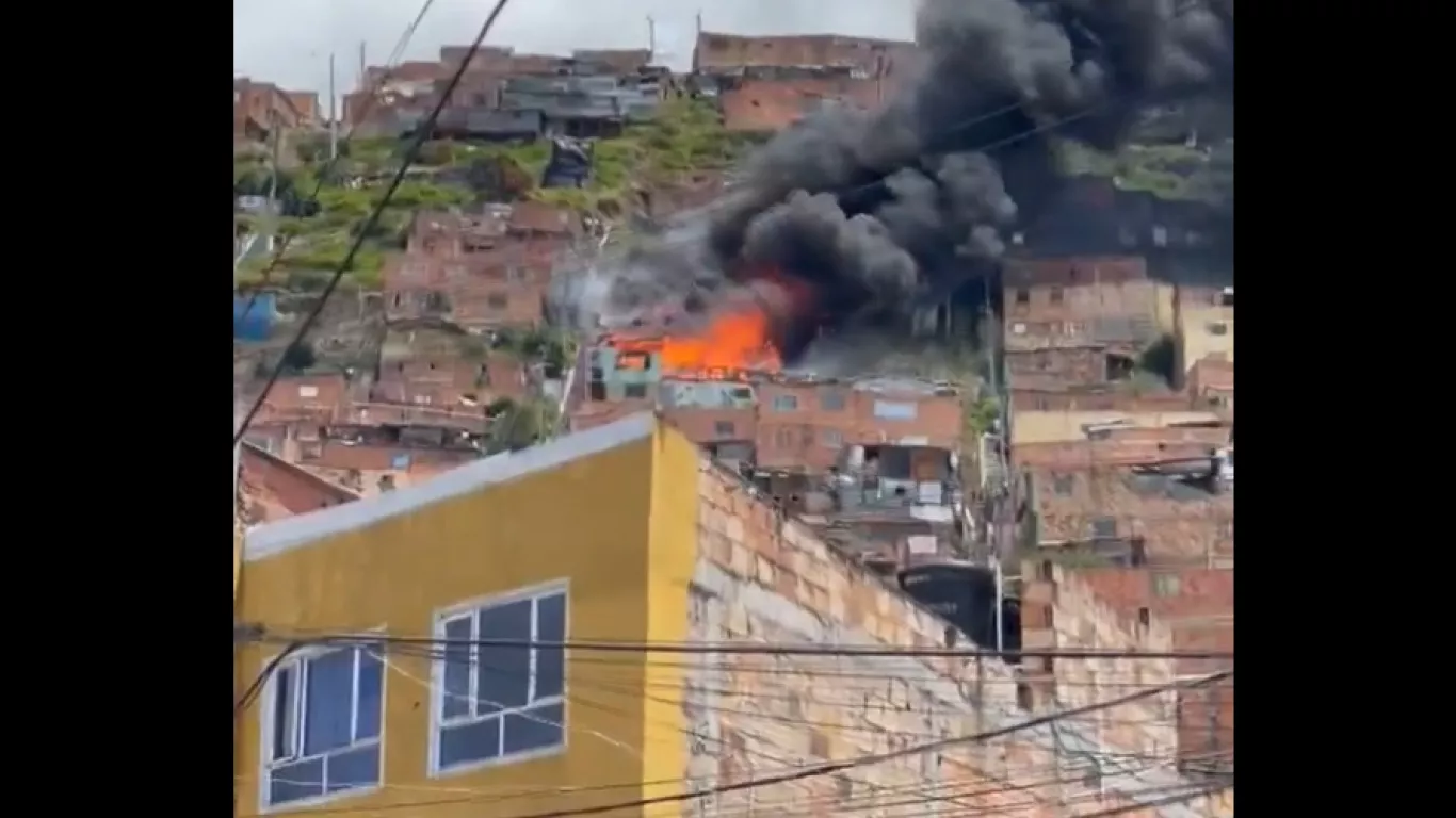 Incendio Bolivar