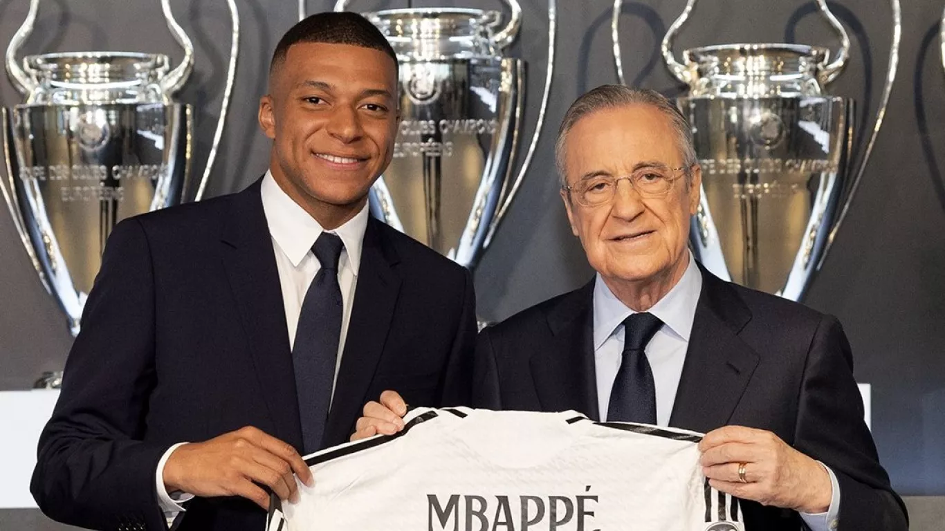 Kylian Mbappé en el Real Madrid 1