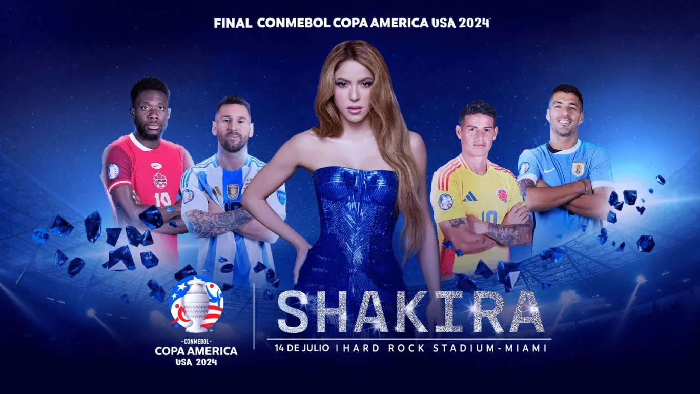 SHAKIRA EN LA COPA AMÉRICA