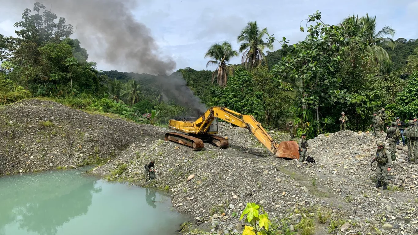 Minería ilegal 8 agosto