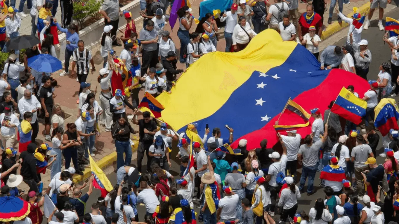 VENEZUELA MANIFESTACIONES 10 AGOSTO