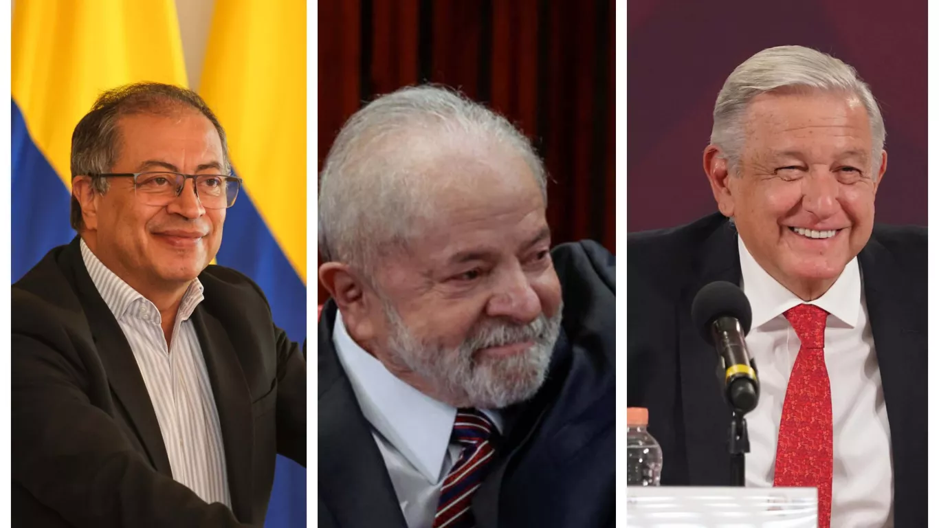 petro, lula y obrador