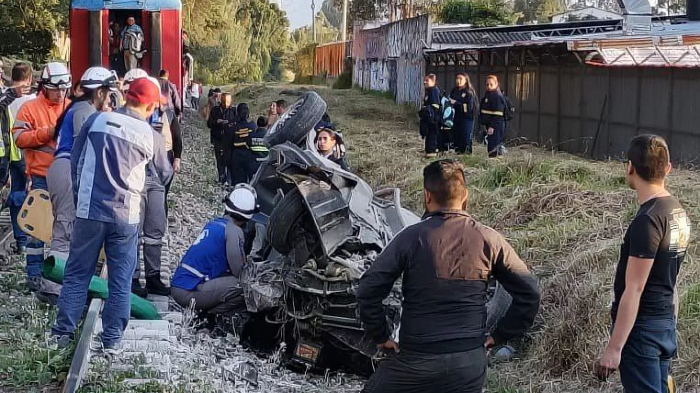 Accidente tren