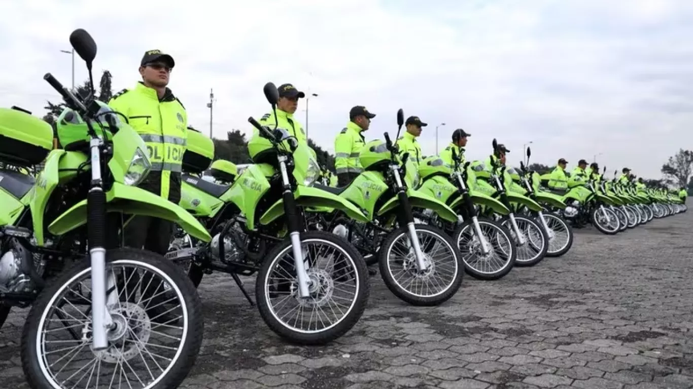 POLICÍAS DE COLOMBIA RETIRO