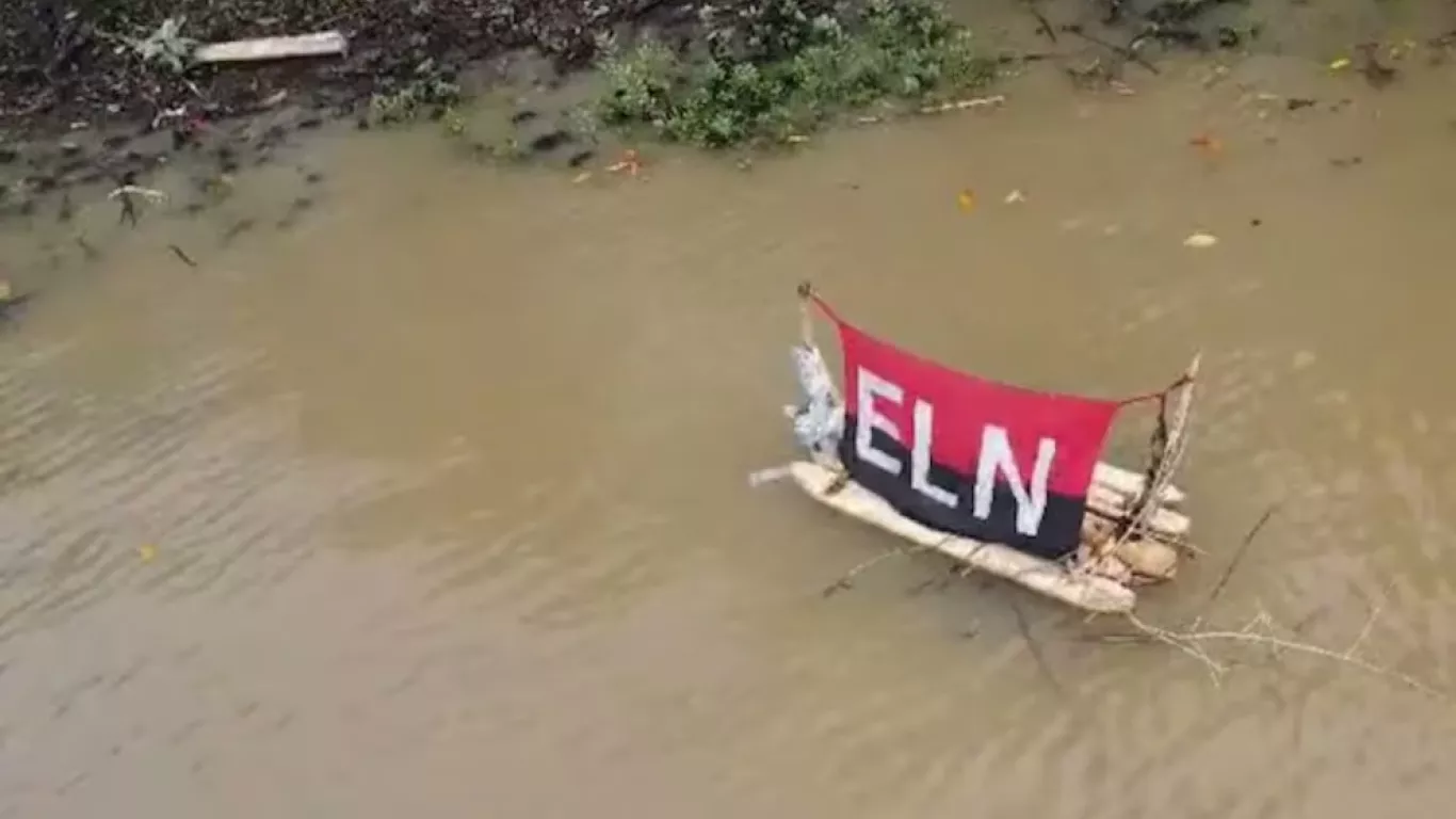 canoa eln chocó