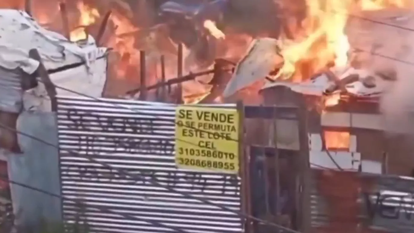 incendio en la esperanza bogotá