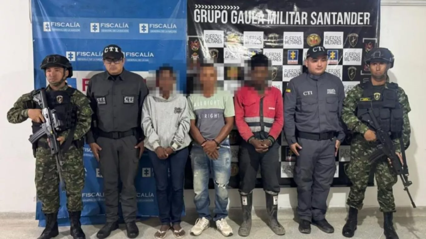 Capturados del Clan del Golfo