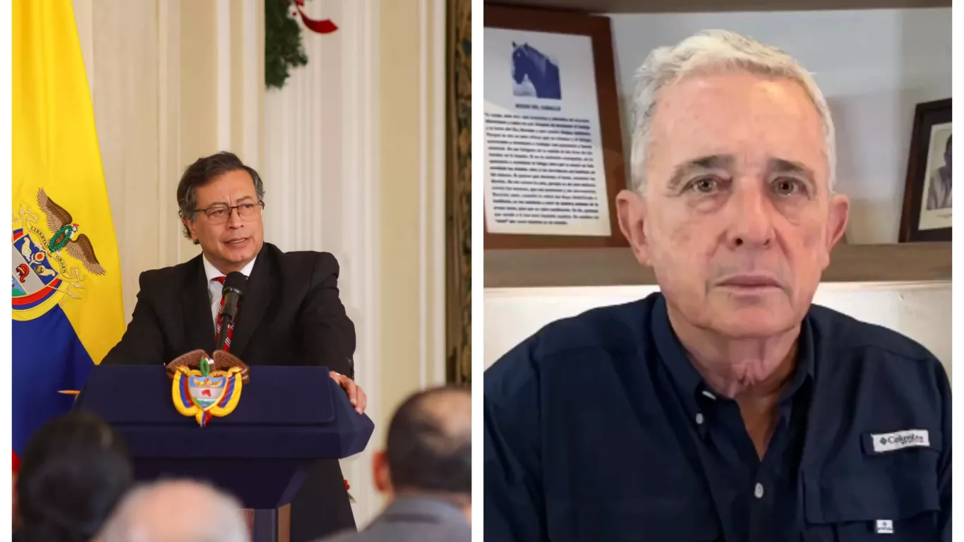 URIBE Y PETRO 24 DICIEMBRE