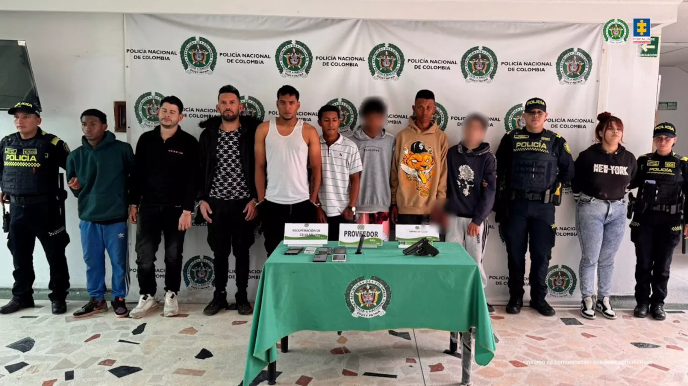 banda secuestro taxis bogotá