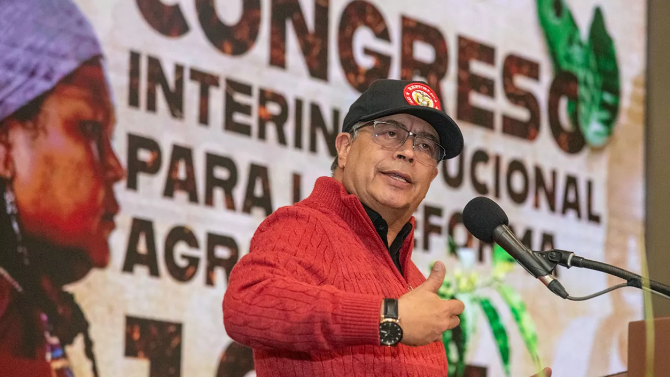Petro en alocución