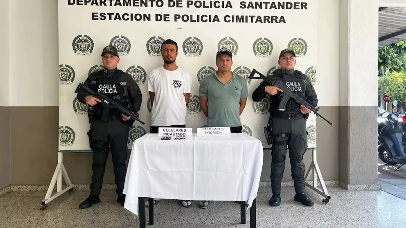 Alias Comandante Alfonso y alias Wilmer