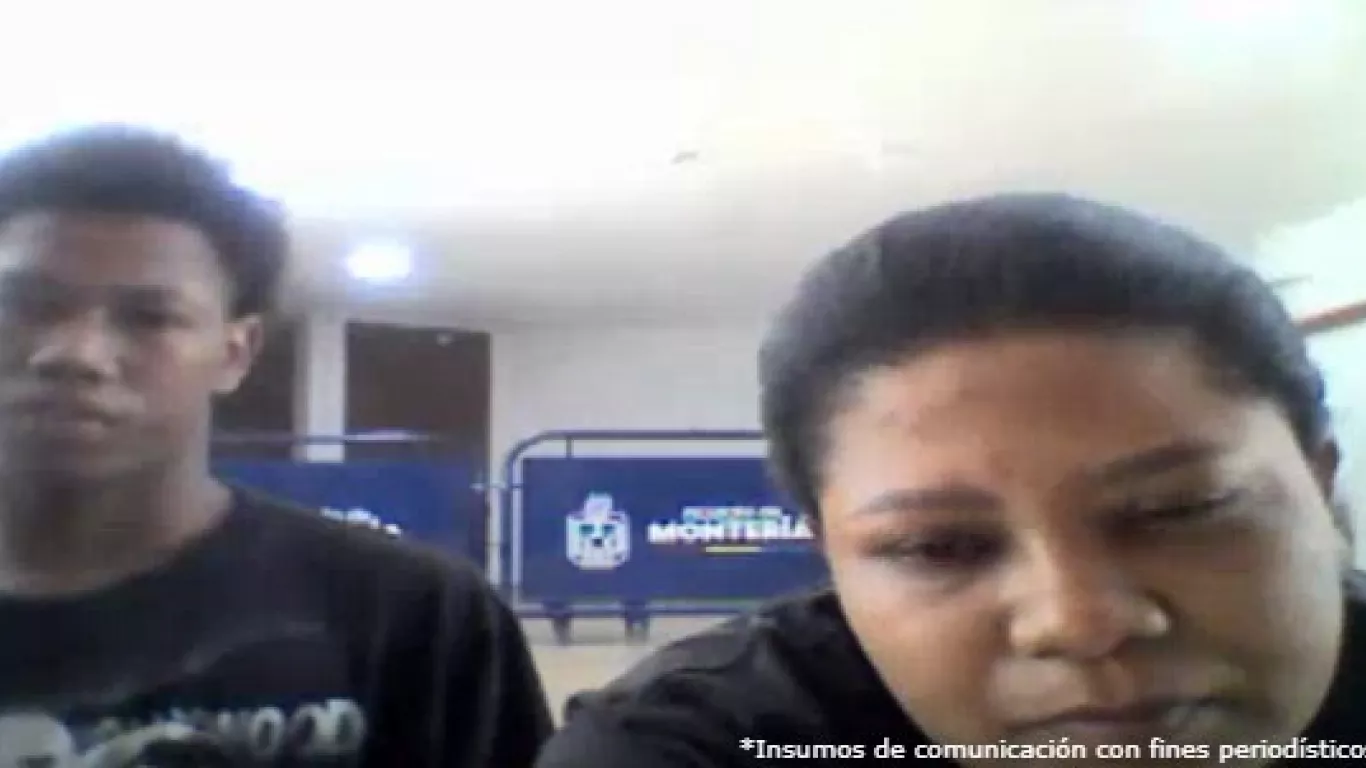 Andrea Stapel Arango, alias Lenny, y Juan Camilo Sierra Valencia, alias Brayan o Doble Cero
