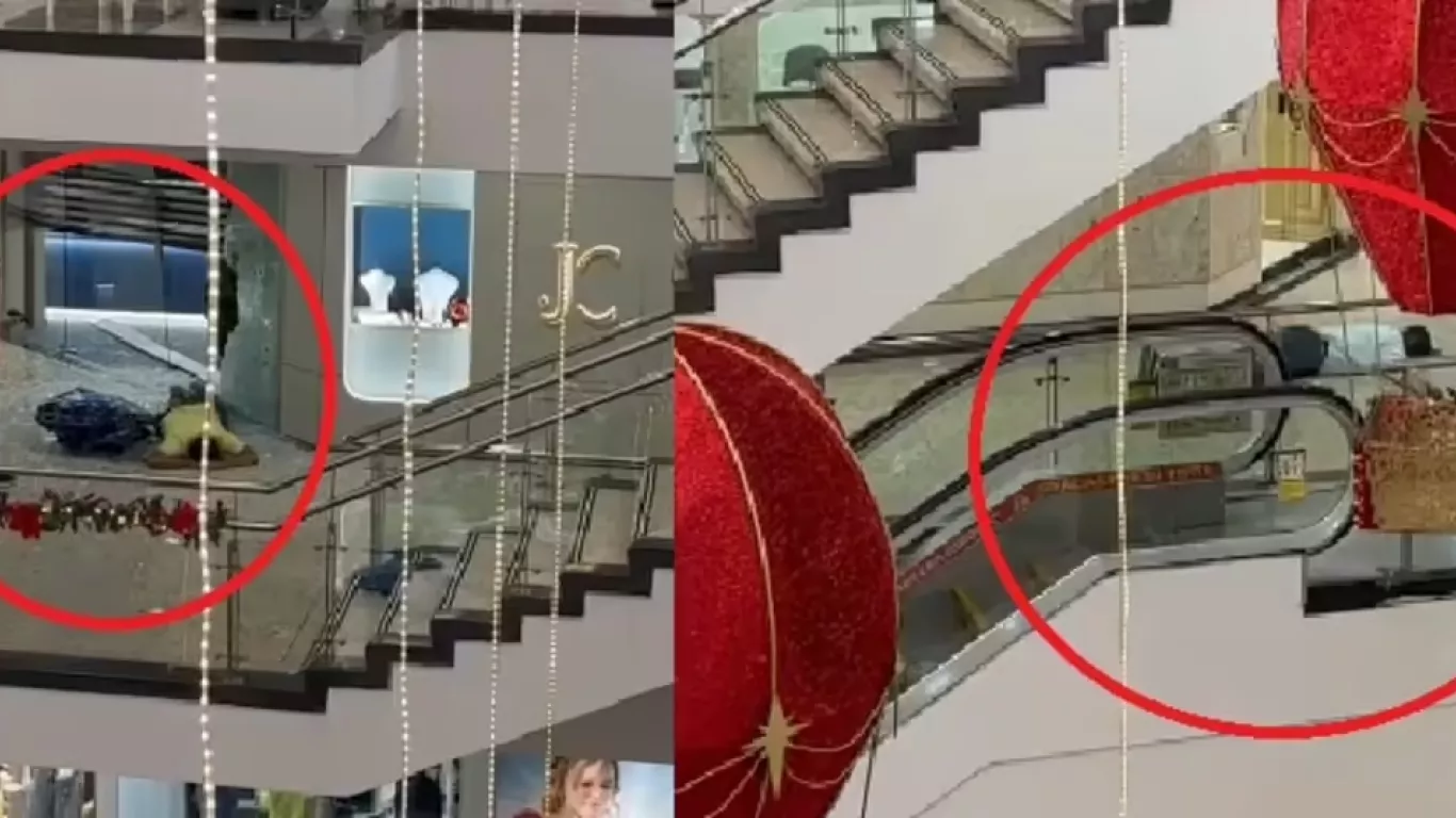 balacera centro comercial bucaramanga