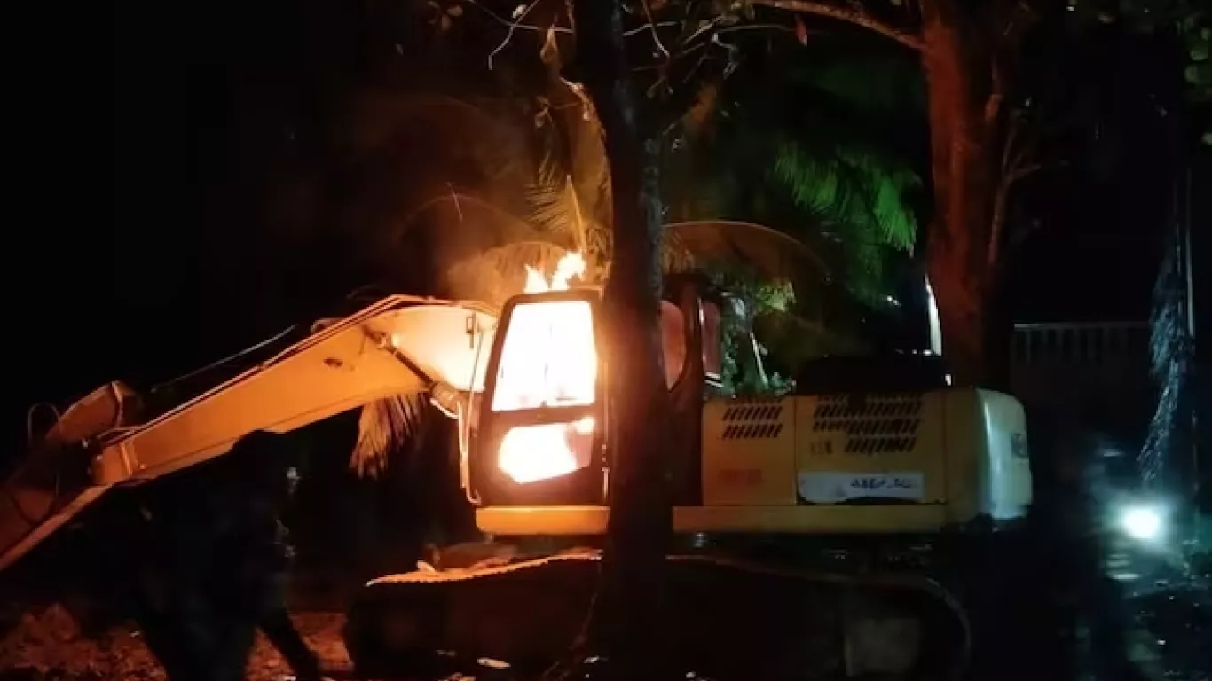 Operativo en contra de la minería ilegal en Antioquia