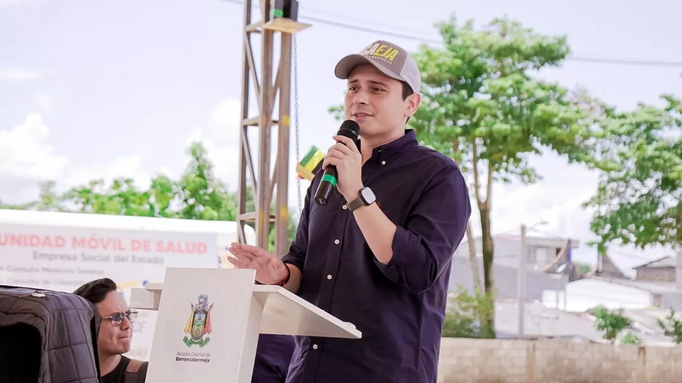 Jonathan Vásquez, alcalde de Barrancabermeja 