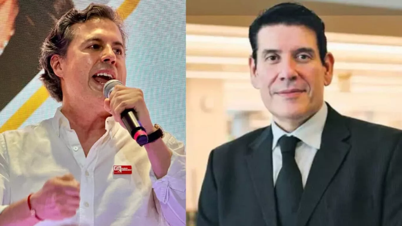 Juan Manuel Galán y Mauricio Gaona