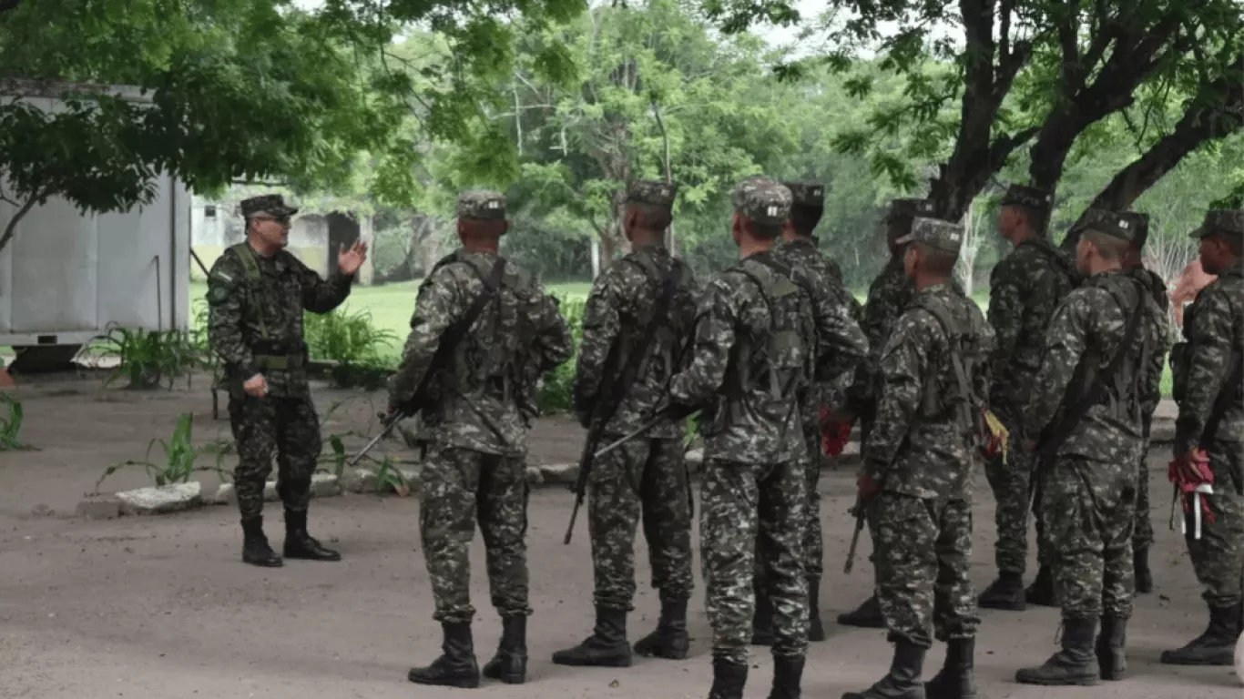 Ejercito nacional Juan Huertas