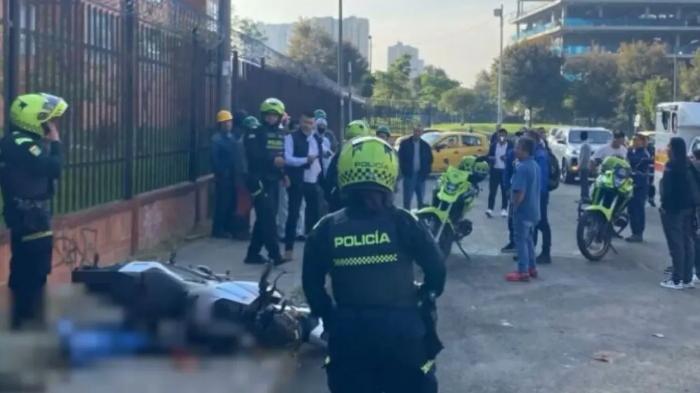 Una persona fallecida dejó intento de hurto al sur de Bogotá