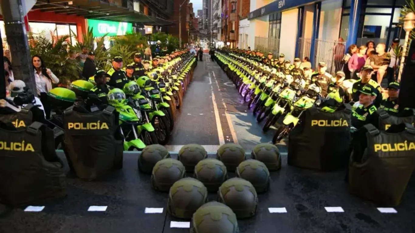 Dotación para la fuerza pública en Antioquia