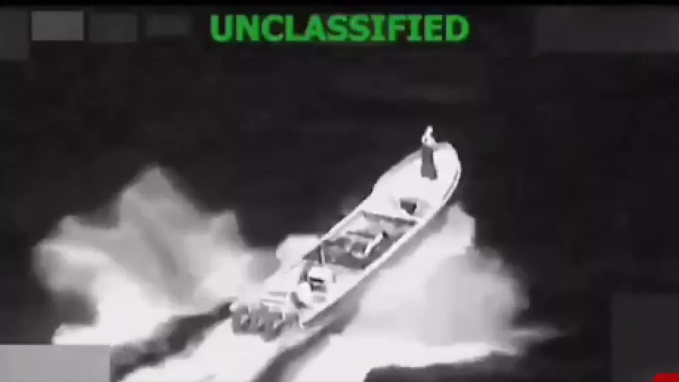 Buque presuntamente vinculado a organizaciones narcoterroristas en el Pacífico Oriental