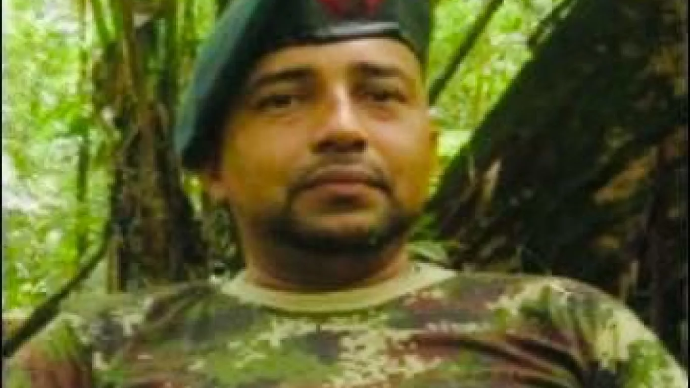 alias Santiago, el máximo cabecilla de ELN en el occidente del país.