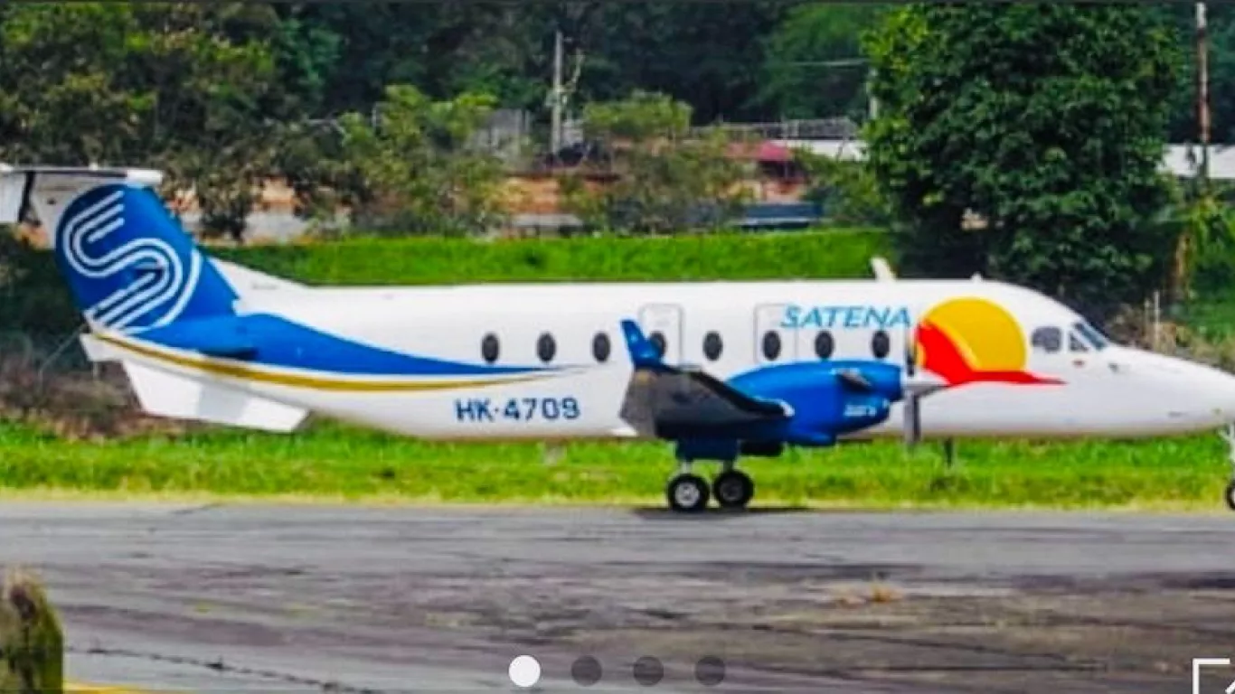 Avión Satena desaparecido