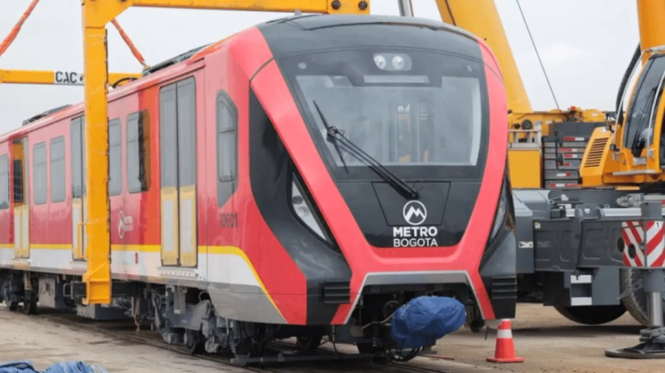 Vagón Metro Bogotá