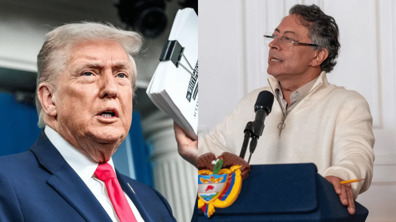 donald trump y petro