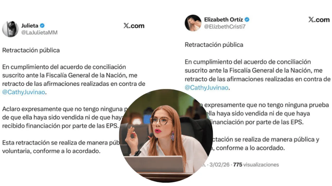 ber recibido financiación de ese sector.  Las retractaciones se dieron tras una conciliación llevada a cabo en la Fiscalía