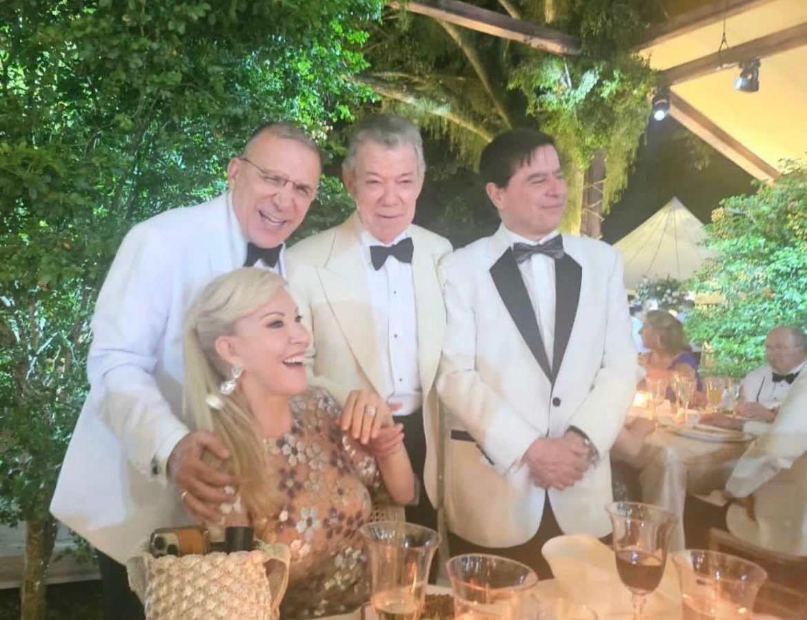 Juan Manuel Santos boda 